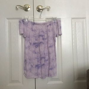 Hollister off the shoulder top